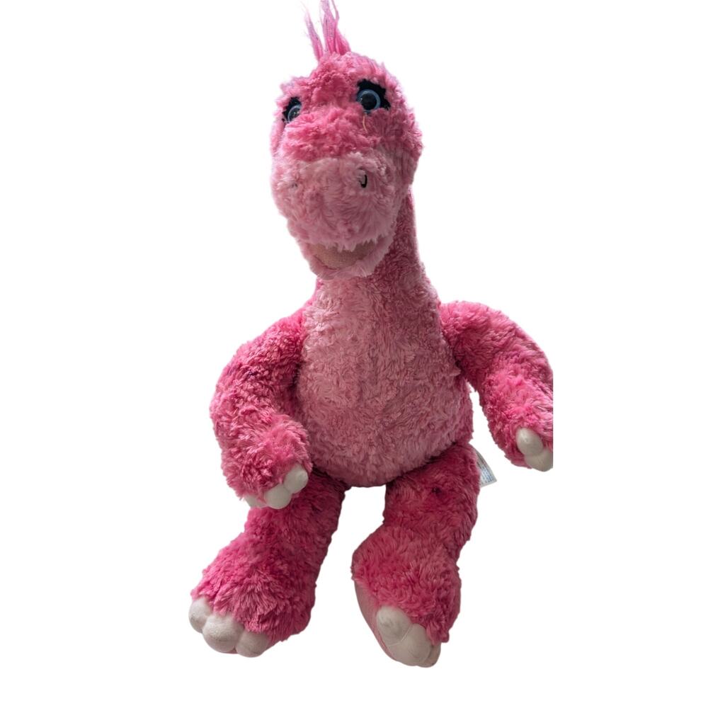 Build-A-Bear Pink Apatosaurus Dinosaur Plush EUC